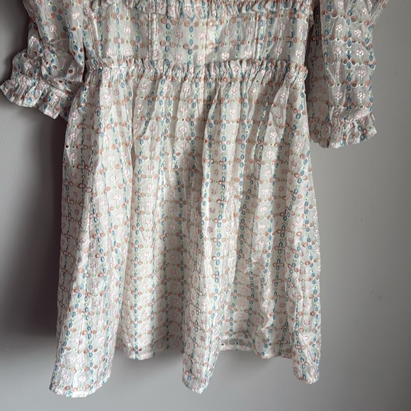 For Love & Lemons Libby Mini Dress White Small - Picture 10 of 13